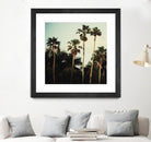 Beverly Hills I by Chelsea Victoria on GIANT ART - green botanical palm tree