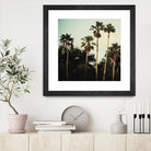 Beverly Hills I by Chelsea Victoria on GIANT ART - green botanical palm tree