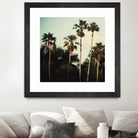 Beverly Hills I by Chelsea Victoria on GIANT ART - green botanical palm tree