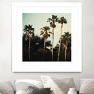 Beverly Hills I by Chelsea Victoria on GIANT ART - green botanical palm tree