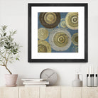 Aboriginal Dot II by Aimee Wilson on GIANT ART - gold abstract