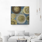 Aboriginal Dot II by Aimee Wilson on GIANT ART - gold abstract
