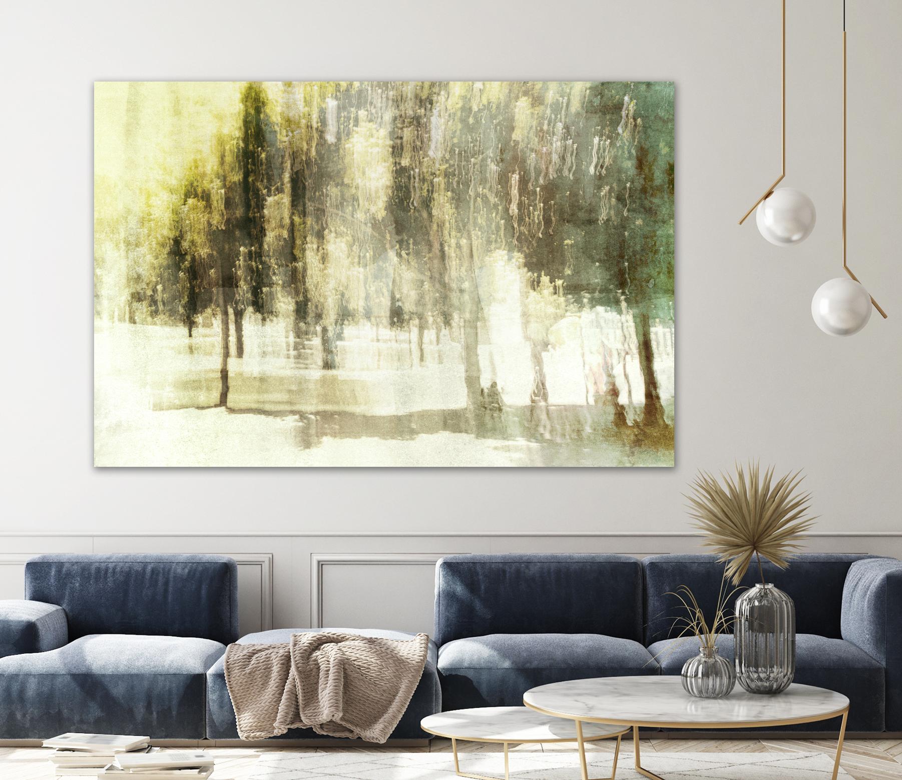 Wood in Motion III by William Cooke on GIANT ART - white abstract