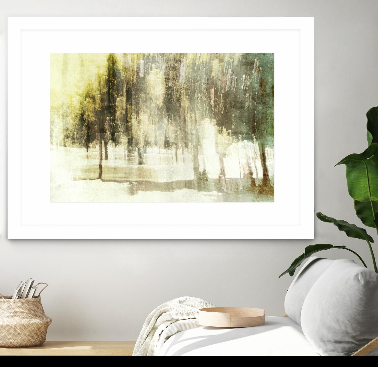 Wood in Motion III by William Cooke on GIANT ART - white abstract