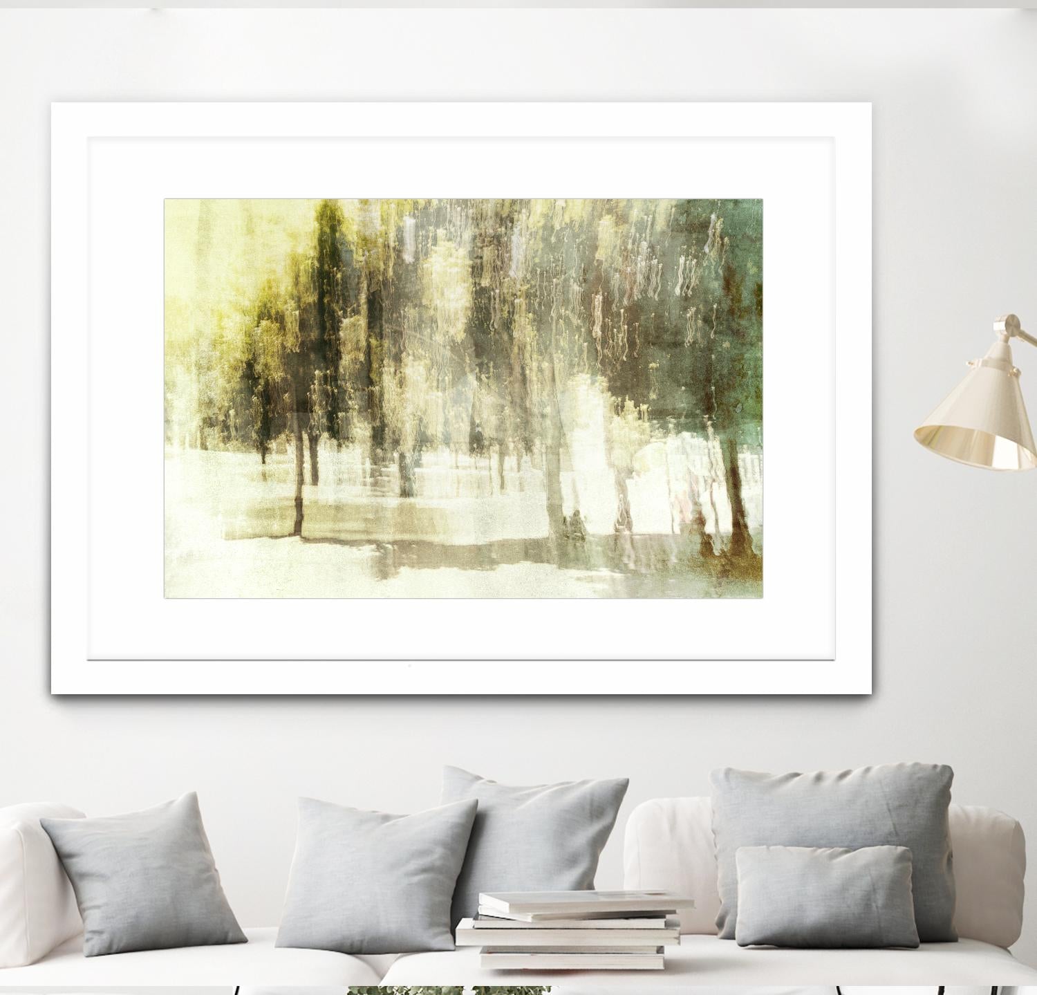 Wood in Motion III by William Cooke on GIANT ART - white abstract