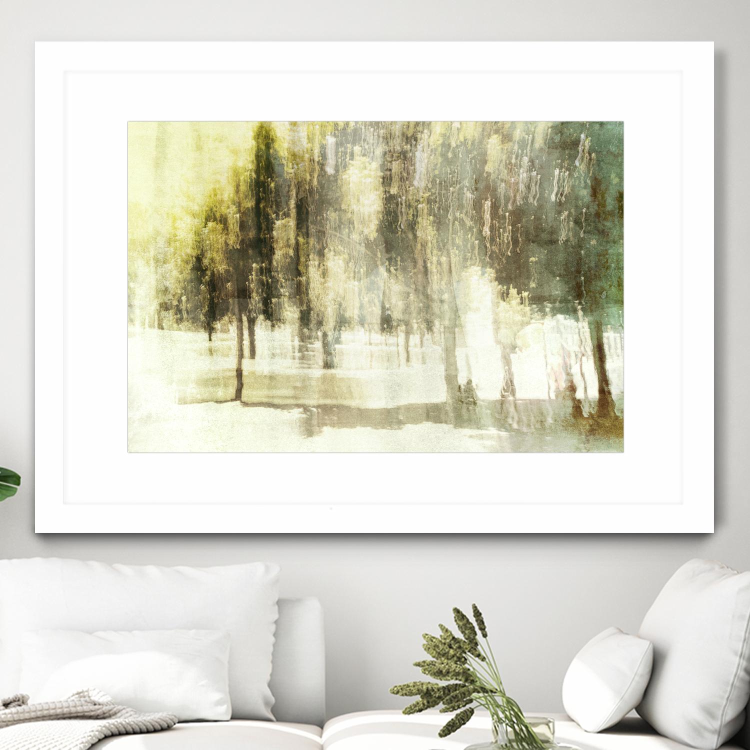 Wood in Motion III by William Cooke on GIANT ART - white abstract