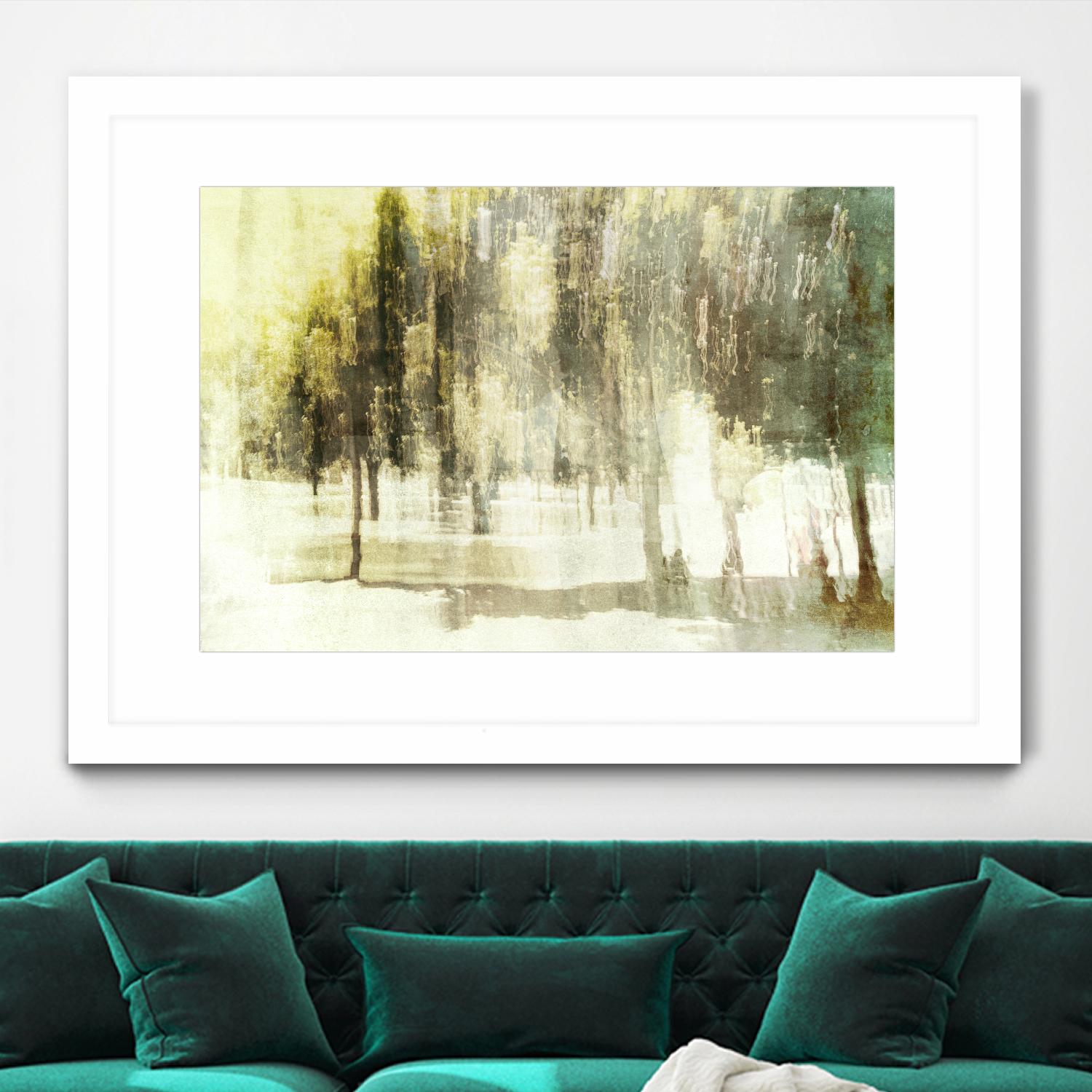 Wood in Motion III by William Cooke on GIANT ART - white abstract