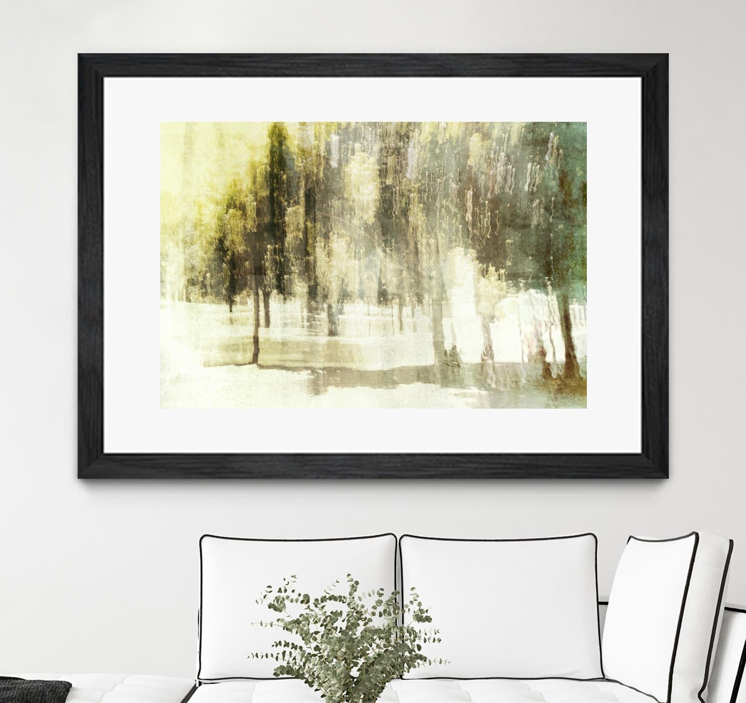 Wood in Motion III by William Cooke on GIANT ART - white abstract