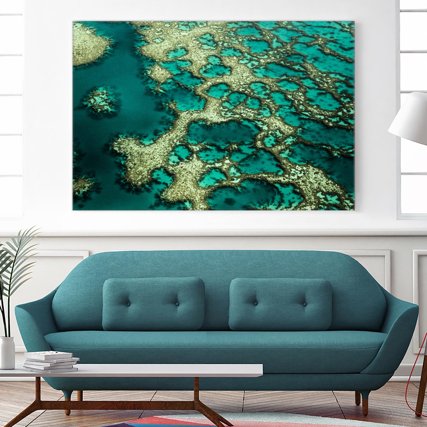 Wrobel - Gondwana by 1X on GIANT ART - green photo art