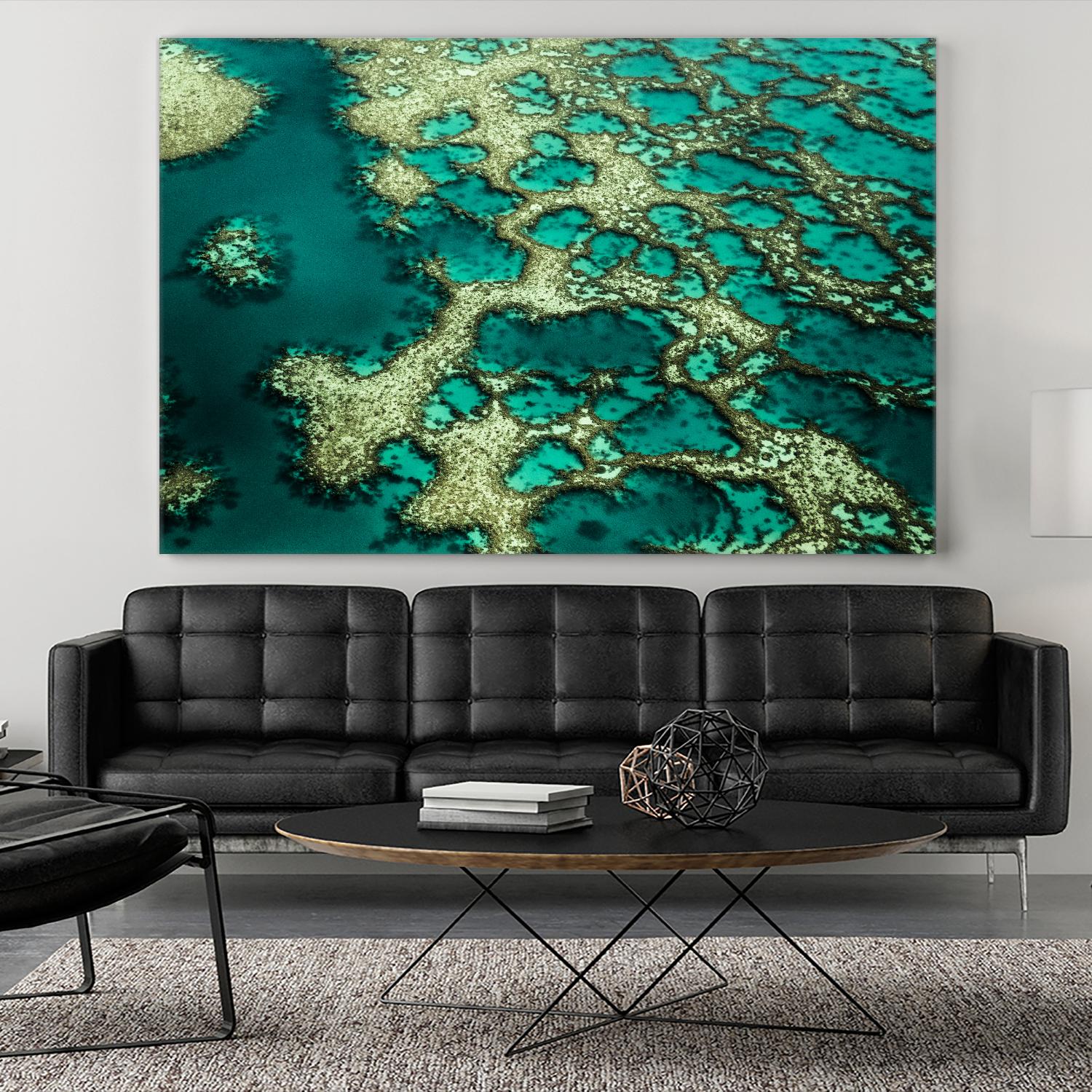 Wrobel - Gondwana by 1X on GIANT ART - green photo art