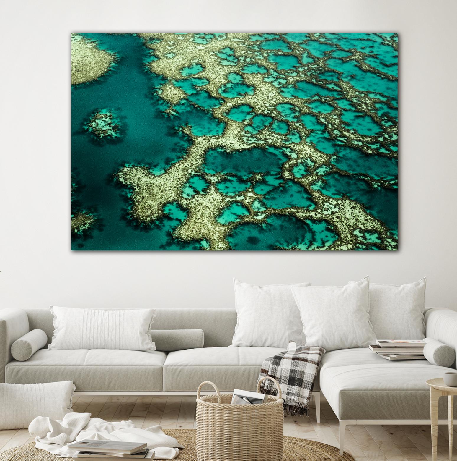 Wrobel - Gondwana by 1X on GIANT ART - green photo art