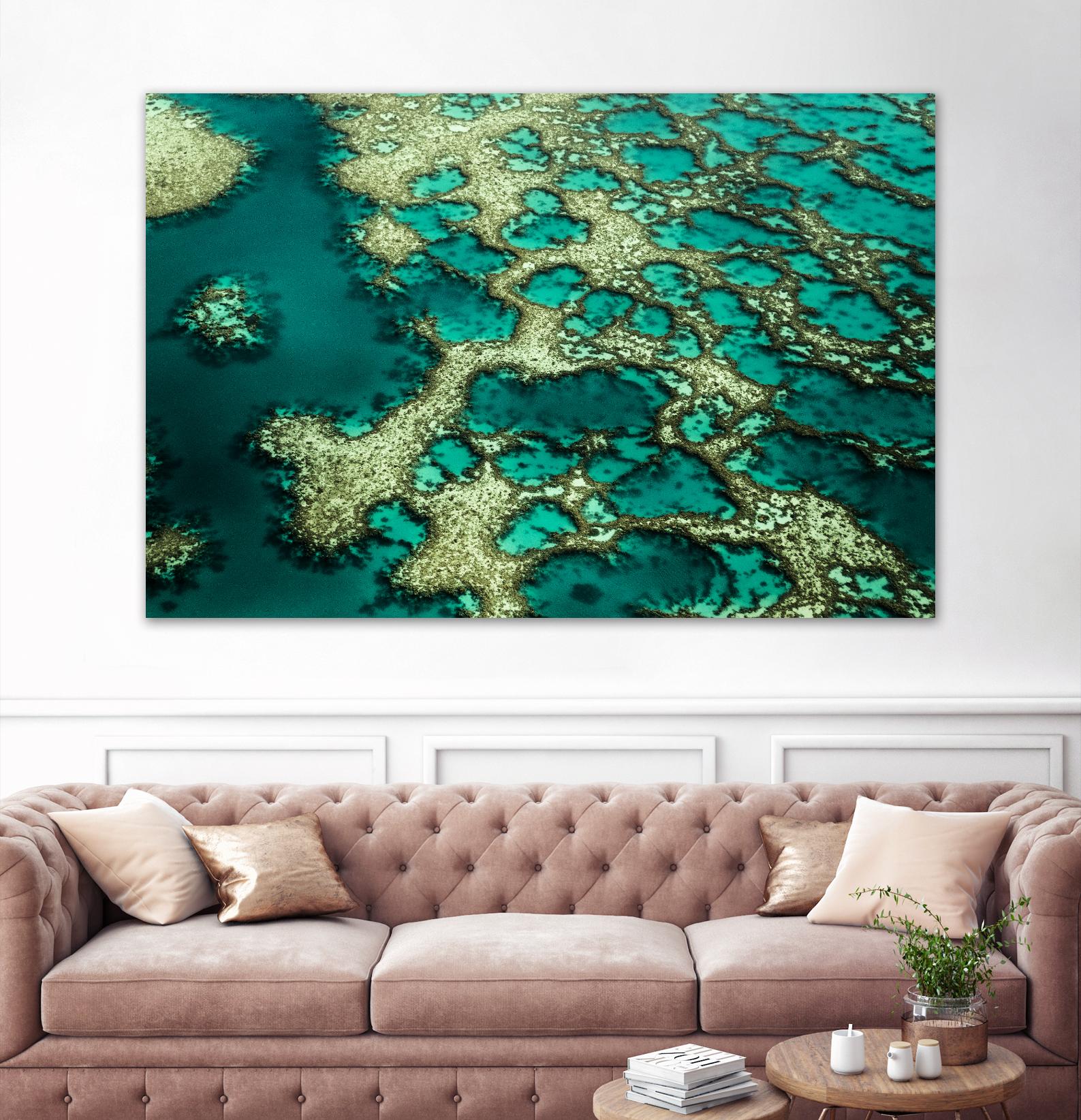 Wrobel - Gondwana by 1X on GIANT ART - green photo art