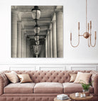 Corridor I by YK Studio on GIANT ART - black architectural perspective