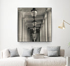 Corridor I by YK Studio on GIANT ART - black architectural perspective