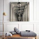 Corridor I by YK Studio on GIANT ART - black architectural perspective