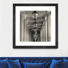 Corridor I by YK Studio on GIANT ART - black architectural perspective