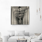 Corridor I by YK Studio on GIANT ART - black architectural perspective