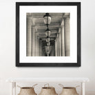 Corridor I by YK Studio on GIANT ART - black architectural perspective