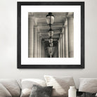 Corridor I by YK Studio on GIANT ART - black architectural perspective