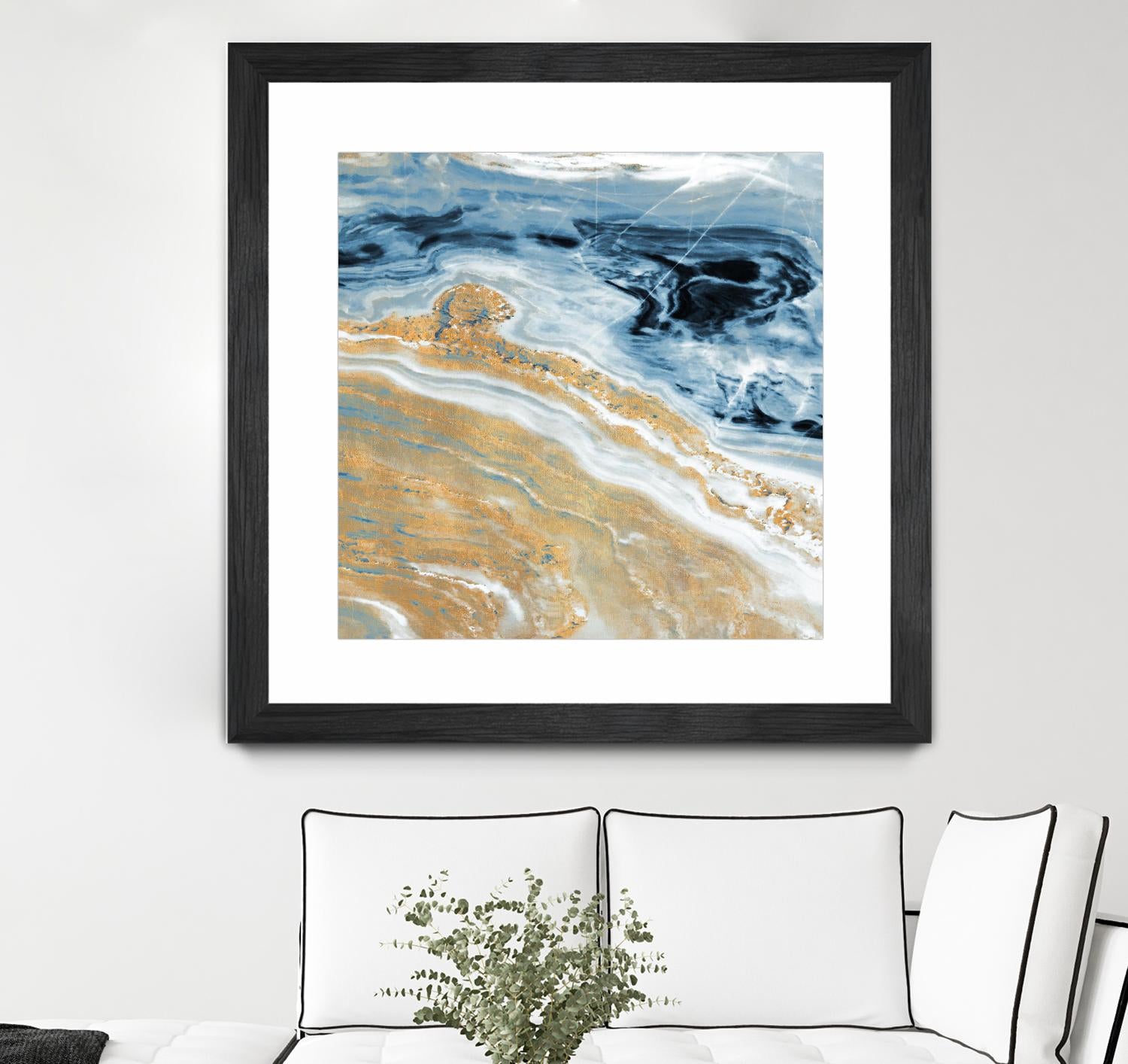 Clear Water With Gold I by Susan Bryant on GIANT ART - coastal photography