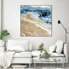 Clear Water With Gold I by Susan Bryant on GIANT ART - coastal photography