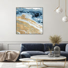 Clear Water With Gold I by Susan Bryant on GIANT ART - coastal photography