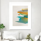 Amber Gold Vertical I by Lanie Loreth on GIANT ART - gold abstract