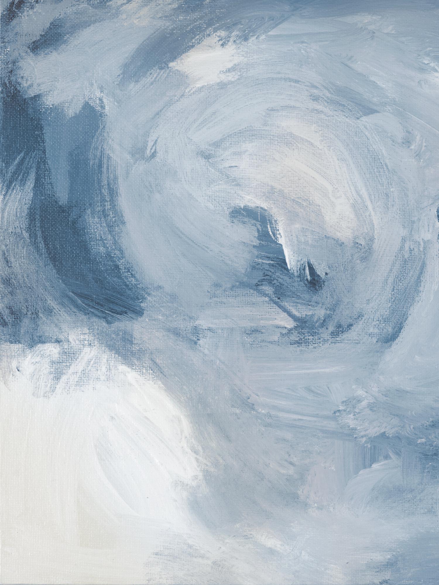 Blue Cloudy Dreams II by Lanie Loreth on GIANT ART - abstract 