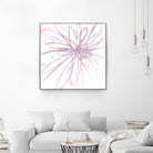 Pink Burst I by L. Hewitt on GIANT ART - multi abstract