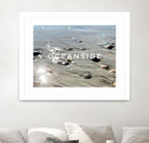 Oceanside by Acosta on GIANT ART - coastal typography