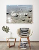 Oceanside by Acosta on GIANT ART - coastal typography