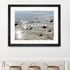 Oceanside by Acosta on GIANT ART - coastal typography