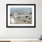Oceanside by Acosta on GIANT ART - coastal typography