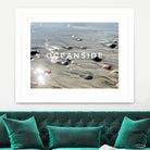 Oceanside by Acosta on GIANT ART - coastal typography