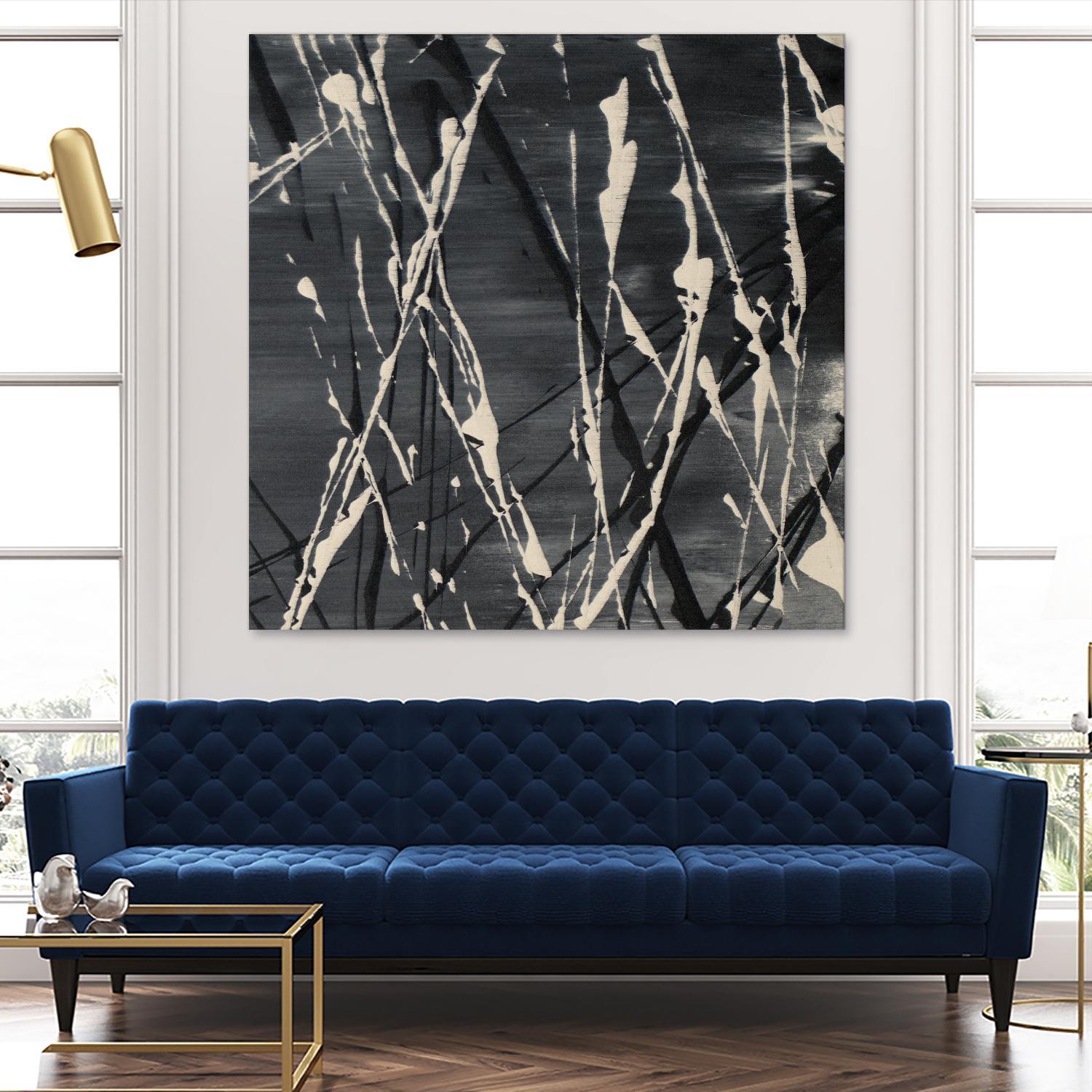 Dark Cloudy Mist II by Merri Pattinian on GIANT ART - abstract 