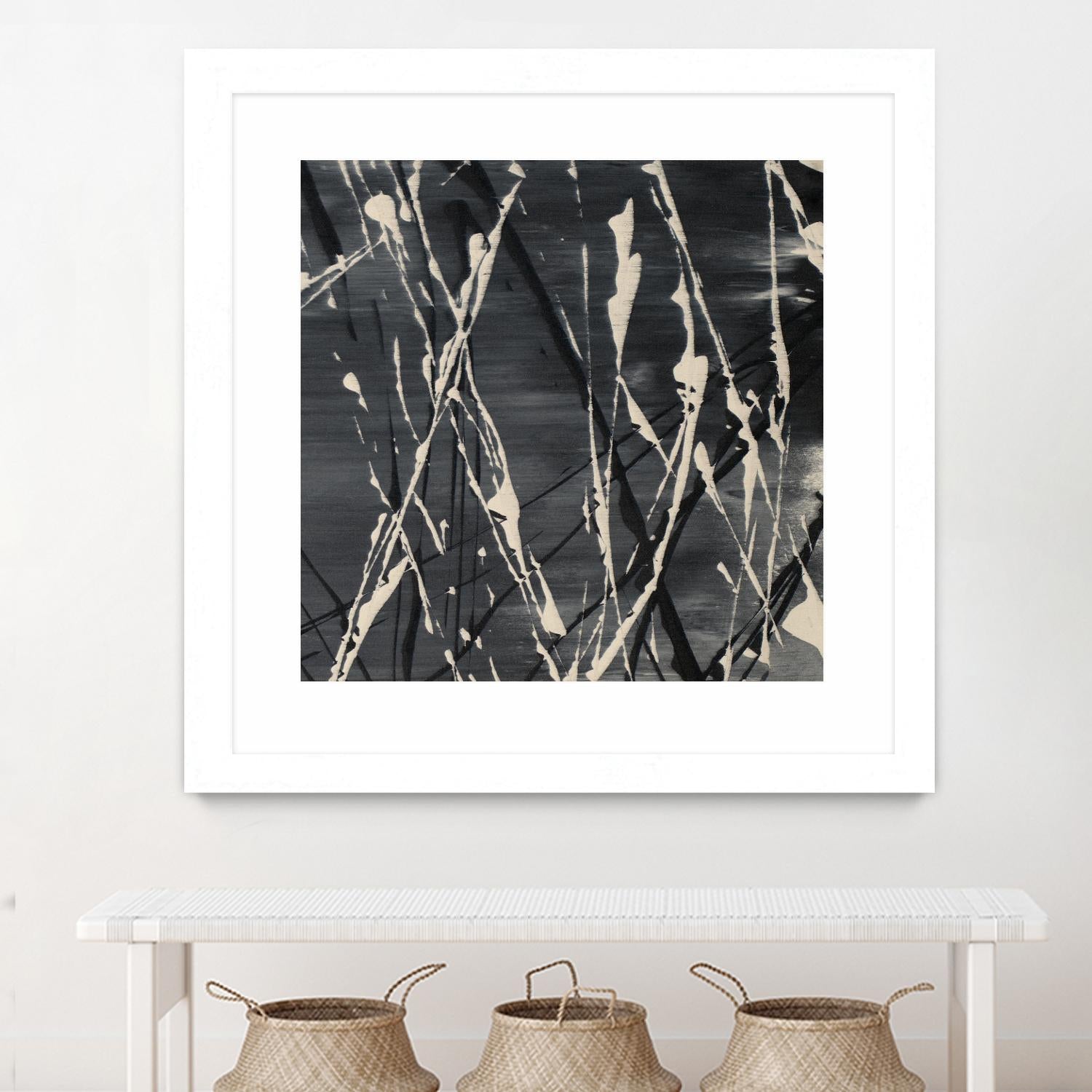 Dark Cloudy Mist II by Merri Pattinian on GIANT ART - abstract 