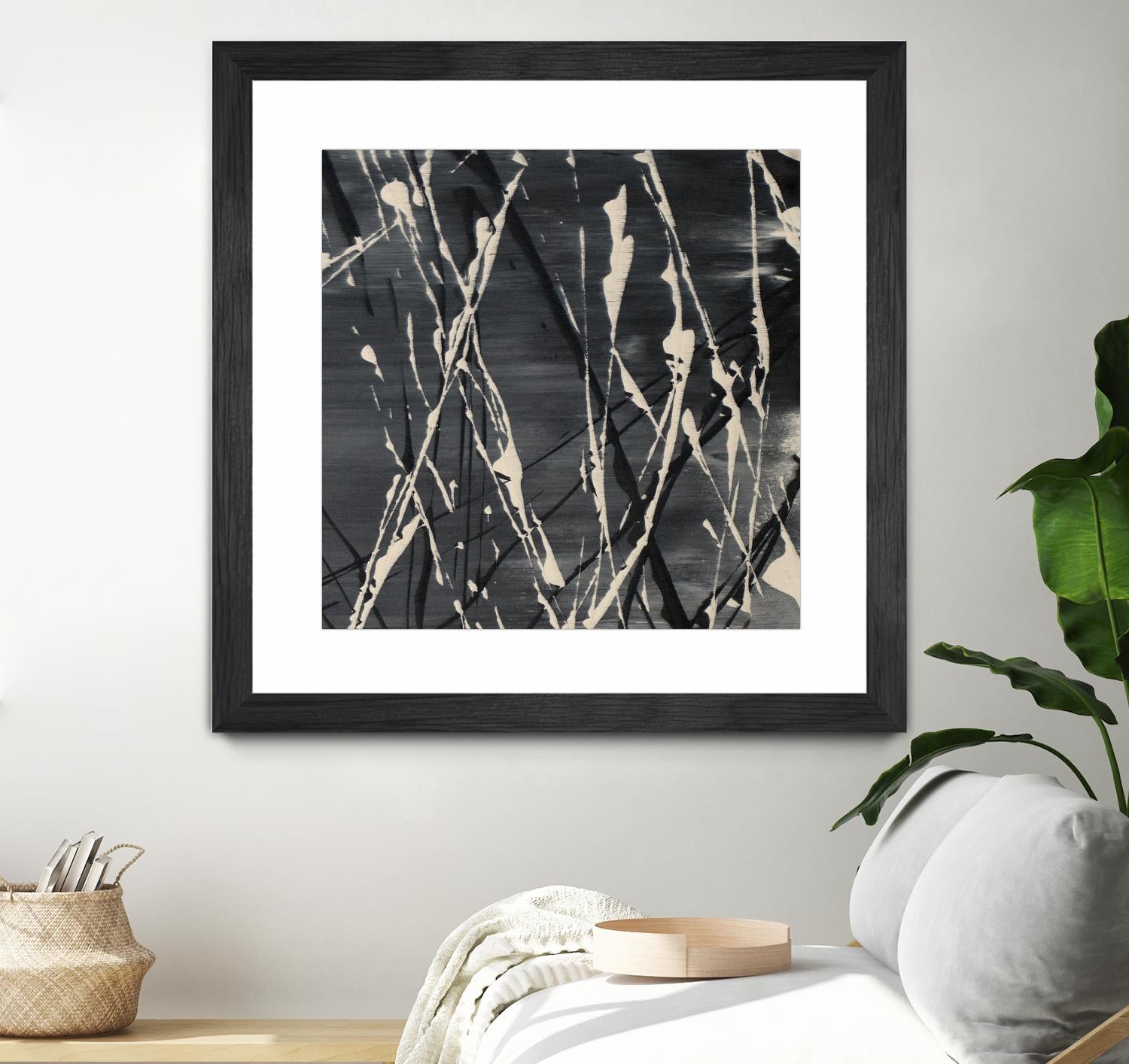 Dark Cloudy Mist II by Merri Pattinian on GIANT ART - abstract 