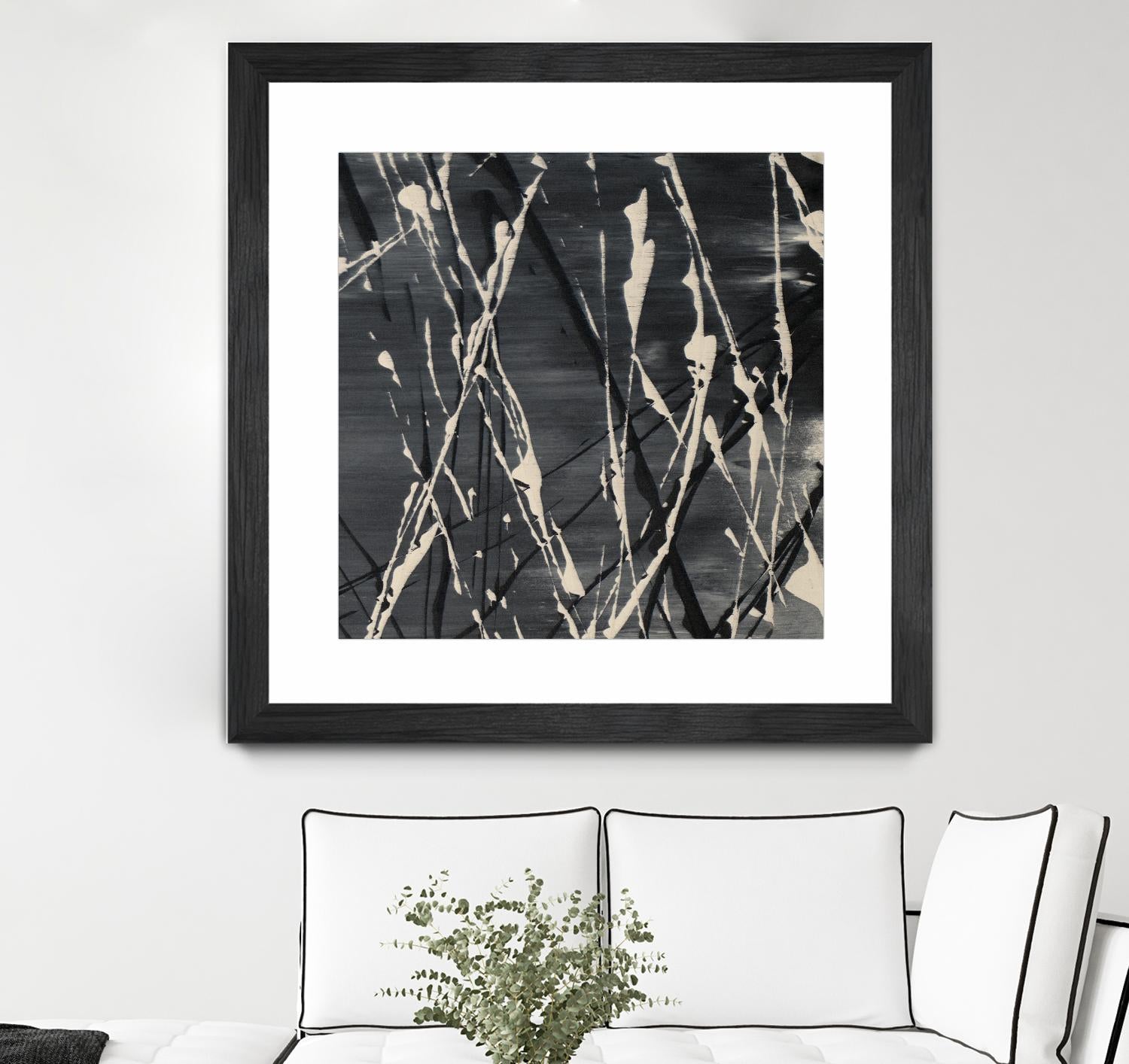 Dark Cloudy Mist II by Merri Pattinian on GIANT ART - abstract 