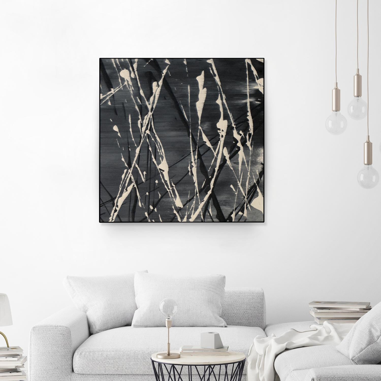 Dark Cloudy Mist II by Merri Pattinian on GIANT ART - abstract 