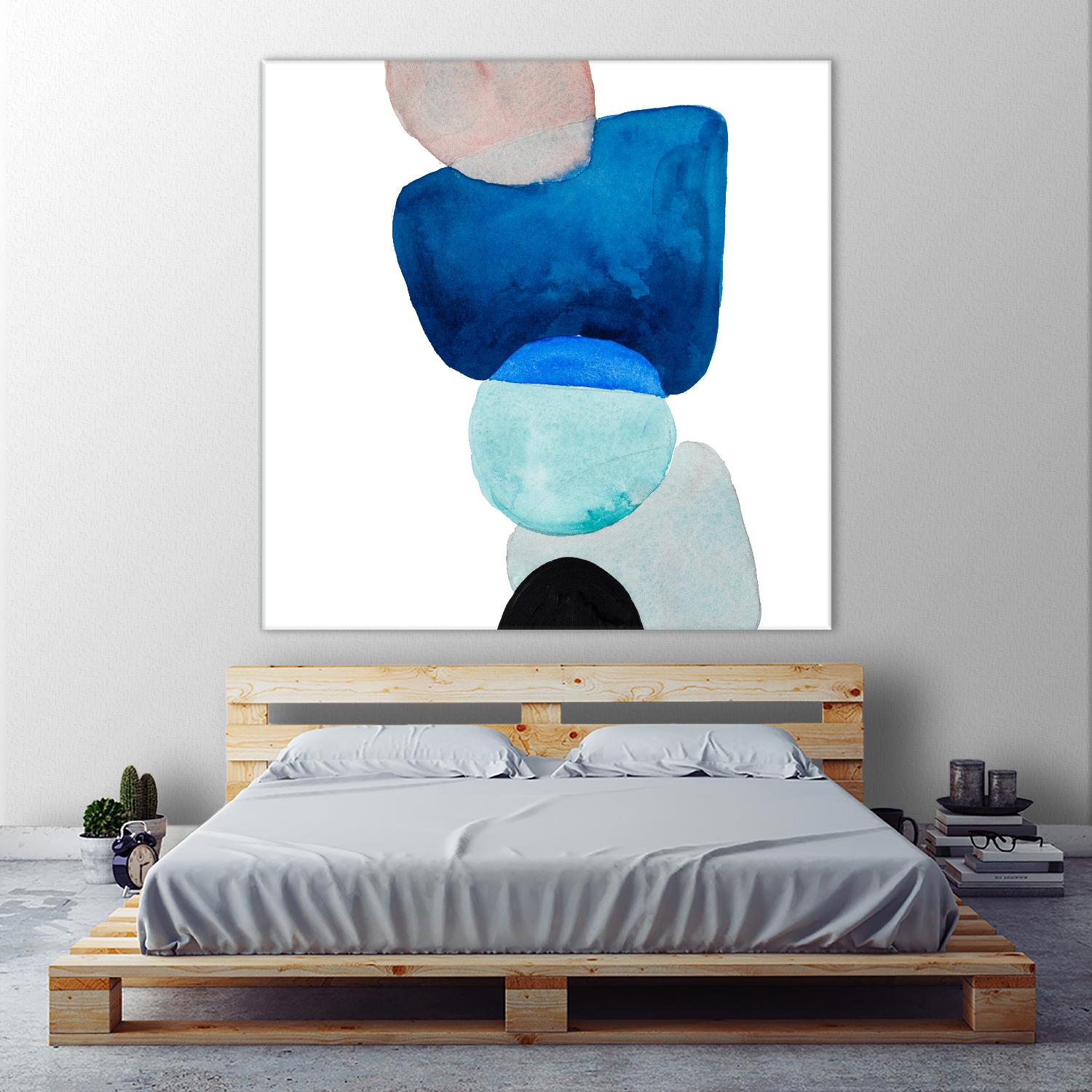 Head Over Heels Abstract I by Lanie Loreth on GIANT ART - multi Abstract