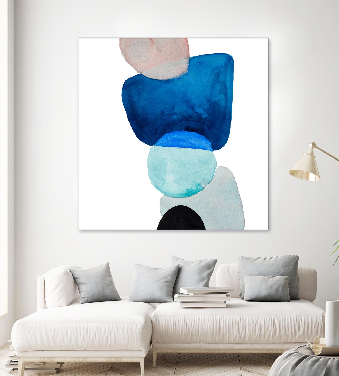 Head Over Heels Abstract I by Lanie Loreth on GIANT ART - multi Abstract