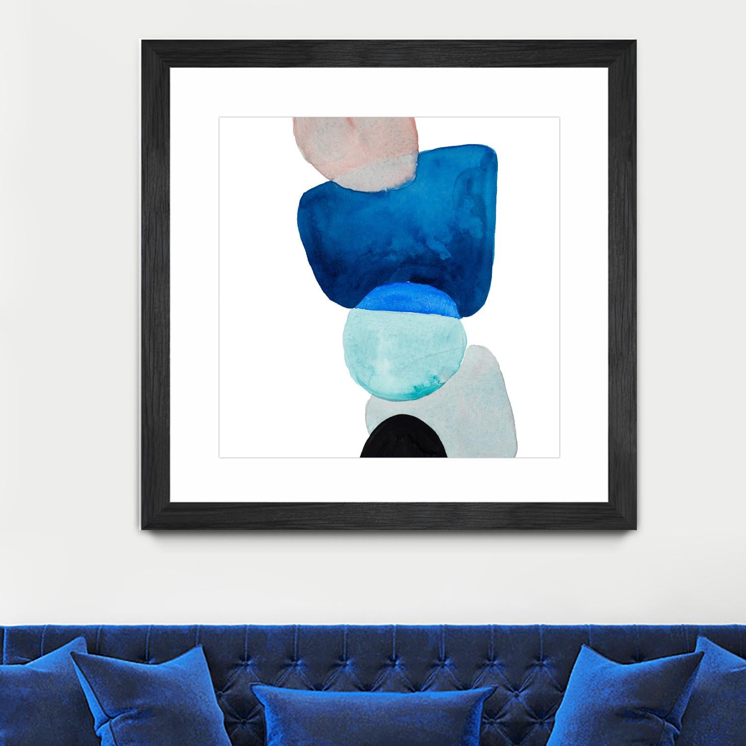 Head Over Heels Abstract I by Lanie Loreth on GIANT ART - multi Abstract