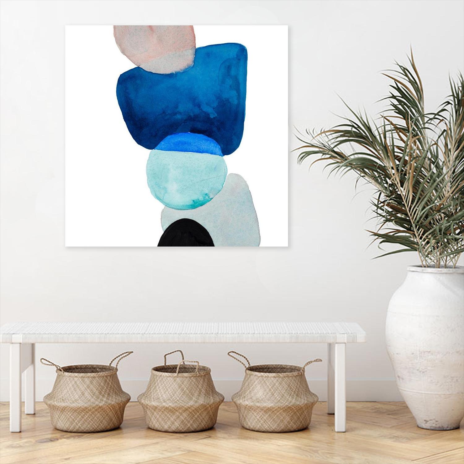 Head Over Heels Abstract I by Lanie Loreth on GIANT ART - multi Abstract