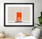 Mid Century Modern Front Door by Jen Bucheli on GIANT ART - decorative 