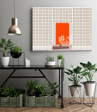 Mid Century Modern Front Door by Jen Bucheli on GIANT ART - decorative 