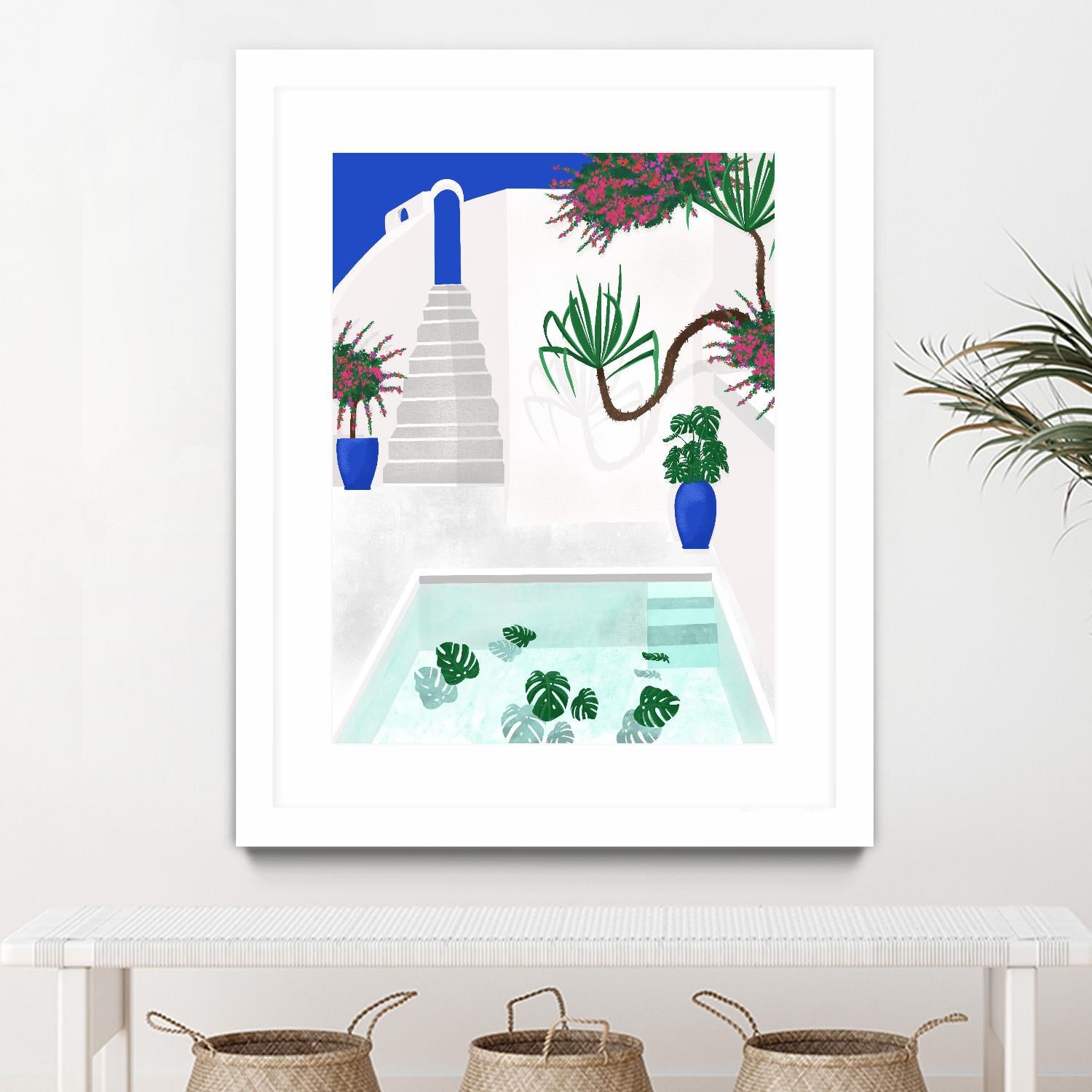 Living In Greece by Jen Bucheli on GIANT ART - architecture travel