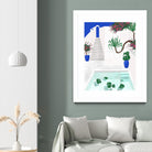 Living In Greece by Jen Bucheli on GIANT ART - architecture travel