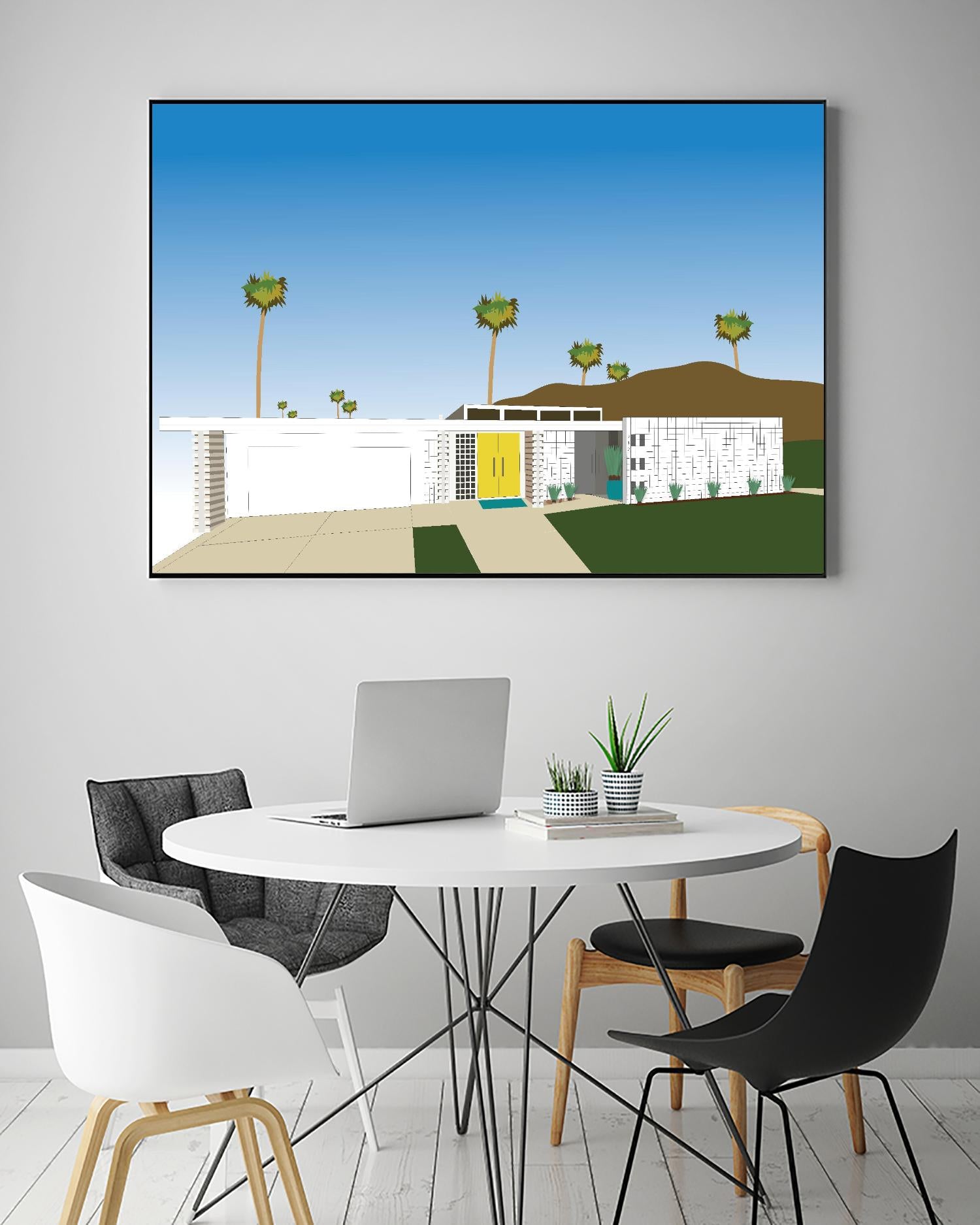 Palm Spring Living II by Jen Bucheli on GIANT ART - decorative 