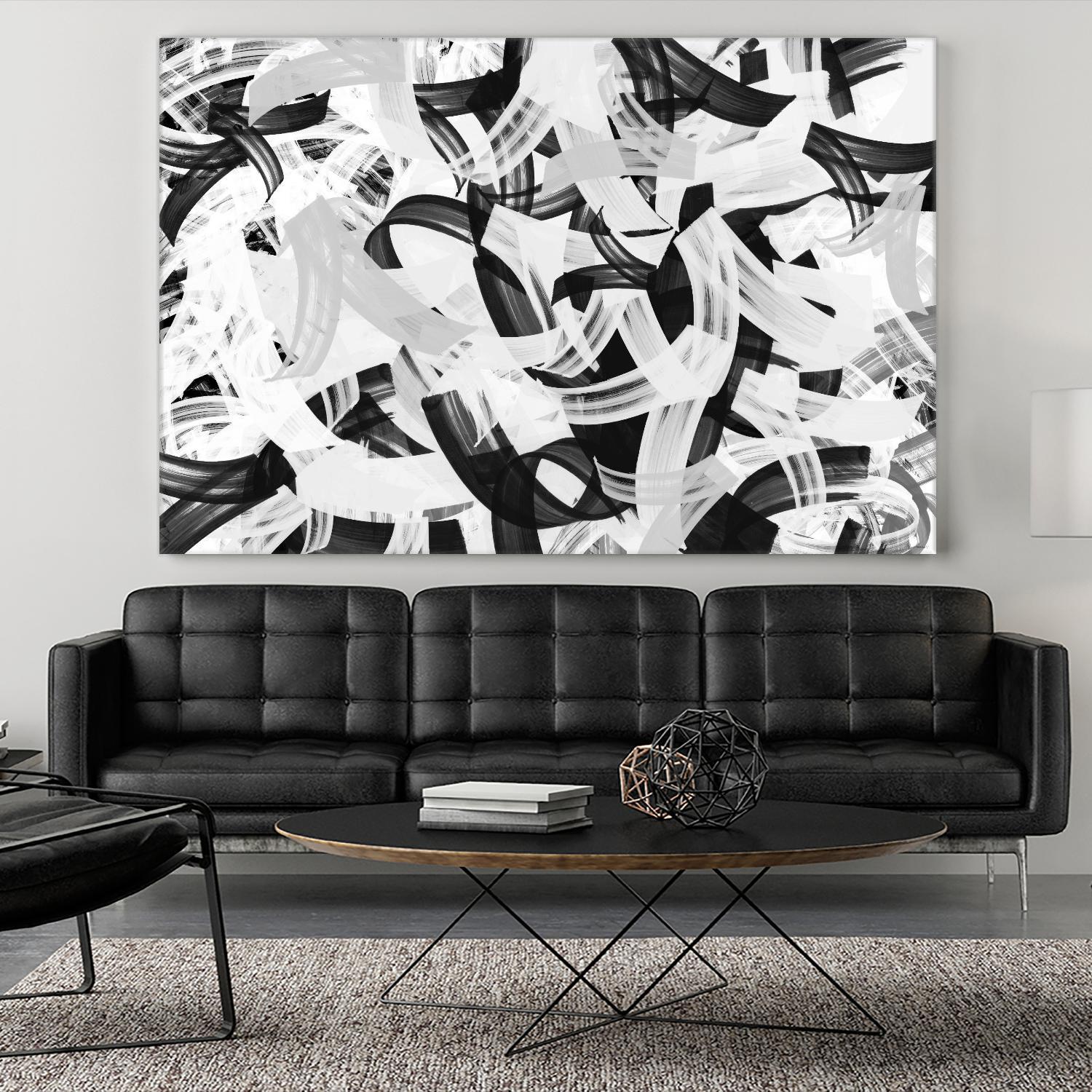 Mono-Magnum by Dan Meneely on GIANT ART - abstract 