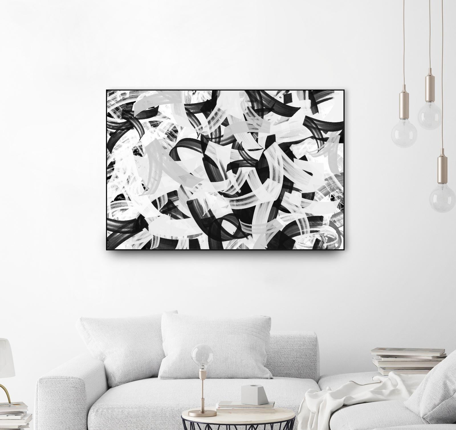 Mono-Magnum by Dan Meneely on GIANT ART - abstract 